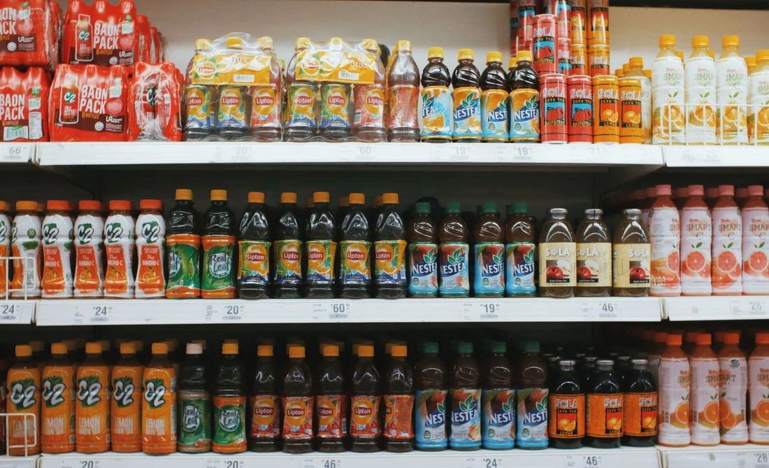 Imagem ilustrativa do setor Mercearia e bebidas